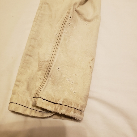 Super stained distressed bleached levi jeans Sz 31 - Picture 7 of 16